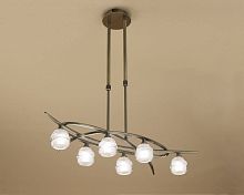 подвесная люстра mantra loop antique brass 1821 в Нижневартовске