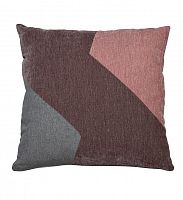 подушка квадратная мозаика шинилл 45х45 см в Нижневартовске