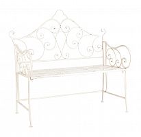 металлическая скамья венсен (белый антик) в Нижневартовске