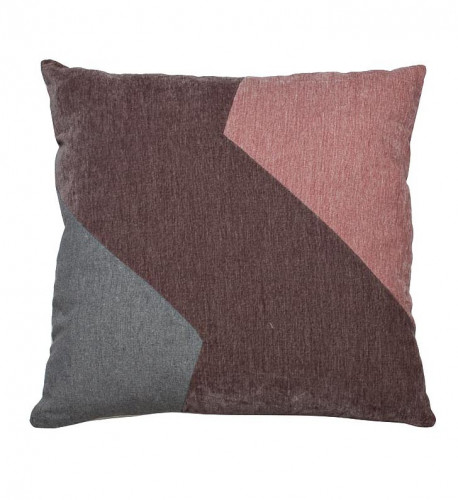 подушка квадратная мозаика шинилл 45х45 см в Нижневартовске