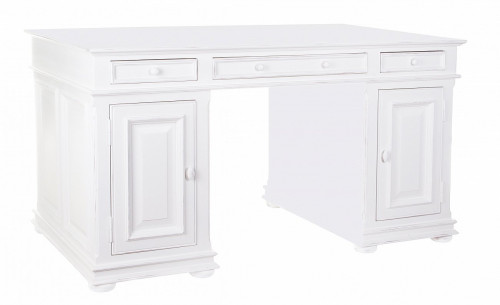 стол письменный нордик с состариванием, белый в Нижневартовске