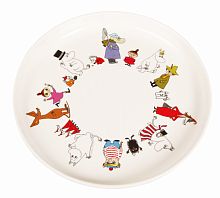 тарелка муми-тролли, меламин, martinex в Нижневартовске