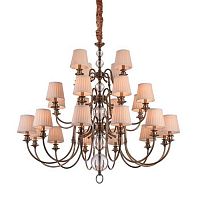 подвесная люстра newport 31010+12/c b/c l бронза в Нижневартовске