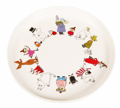тарелка муми-тролли, меламин, martinex в Нижневартовске