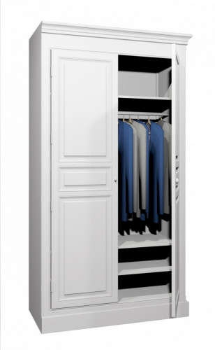 гардероб встраиваемый нордик с правым уголком белый в Нижневартовске
