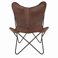 кресло skin коричневое в Нижневартовске