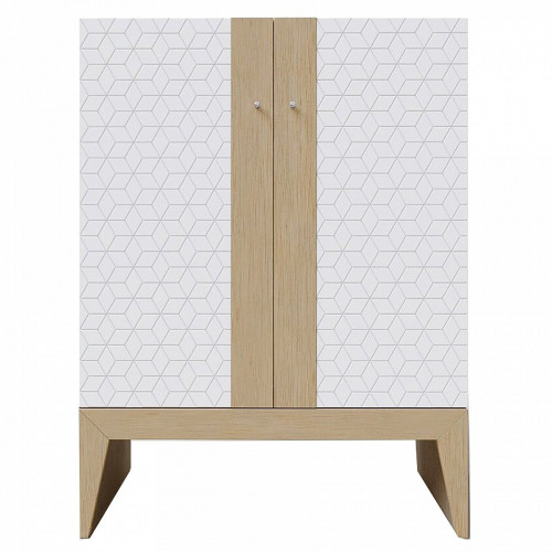 буфет белый ромб 90х50х120 srip в Нижневартовске