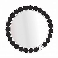 зеркало круглое с черным принтом диаметр 44 см sarpi в Нижневартовске