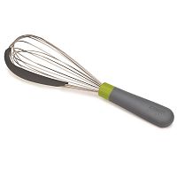 венчик со скребком 2-в-1 whiskle серо-зелёный в Нижневартовске