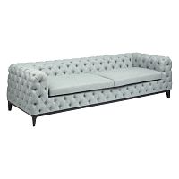 диван pompadour прямой серый в Нижневартовске