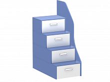 лестница-комод pinokkio blue big в Нижневартовске