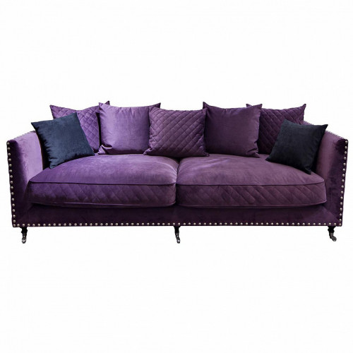 диван трехместный 250*98*69см фиолетовый в Нижневартовске