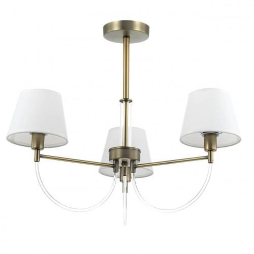 подвесная люстра lumion dakota 3702/3c белая в Нижневартовске