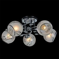 потолочная люстра eurosvet 30031/5 хром в Нижневартовске