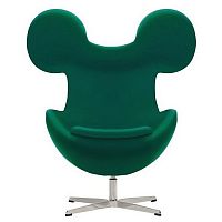 кресло egg mickey зеленое в Нижневартовске