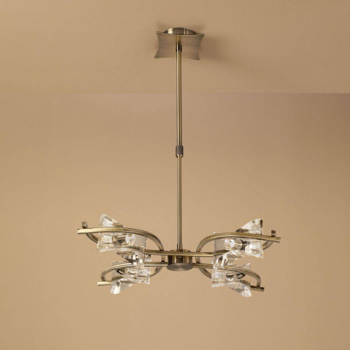 подвесная люстра mantra krom 0861 в Нижневартовске