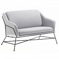 диван brida двухместный светло-серый от la forma (ex julia grup) в Нижневартовске