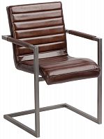 стул с подлокотниками sabina rich brown в Нижневартовске