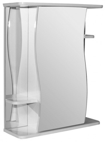 шкаф-зеркало для ванной mixline классик-55 левый в Нижневартовске