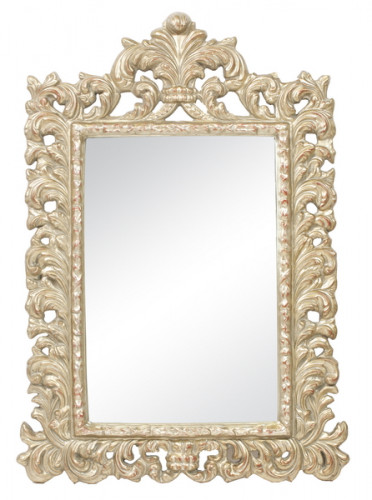 зеркало прямоугольное настенное бежевое princess в Нижневартовске