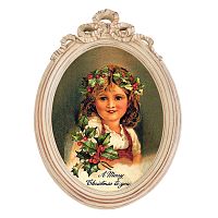 картина на холсте «с новым годом!» в раме «бернадетт», версия 4 в Нижневартовске