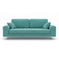 диван vittorio трехместный прямой бирюзовый в Нижневартовске