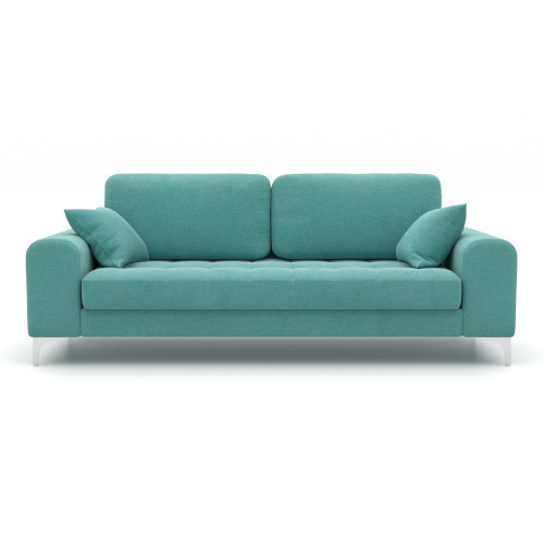 диван vittorio трехместный прямой бирюзовый в Нижневартовске