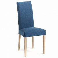 стул freia темно-синий с бежевыми ножками от la forma (ex julia grup) в Нижневартовске