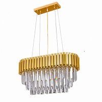 люстра emerald l90 латунь, прозрачное стекло в Нижневартовске