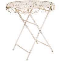 складной столик для завтрака «ницца» (белый антик) в Нижневартовске