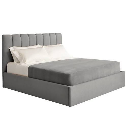 кровать двуспальная 160х200 серая cruise в Нижневартовске