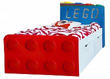 кровать подростковая с 2 ящиками универсальная леголенд в Нижневартовске