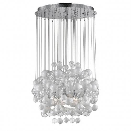 подвесная люстра ideal lux bollicine sp14 bianco в Нижневартовске