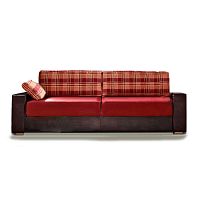 диван «протект» раскладной прямой красный в Нижневартовске