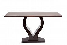 стол обеденный мраморный hardwood medio р коричневый в Нижневартовске