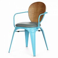 стул louix с подушкой голубой в Нижневартовске