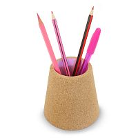 стакан для ручек пробковый розовый в Нижневартовске