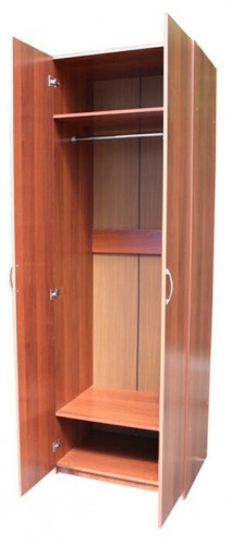 шкаф для одежды шарм-дизайн уют 70х60 вишня академия в Нижневартовске