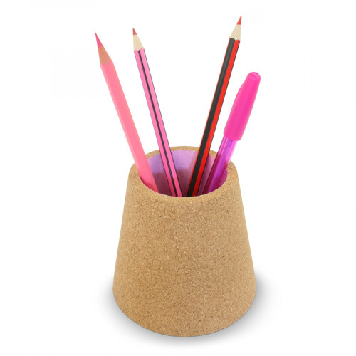 стакан для ручек пробковый розовый в Нижневартовске