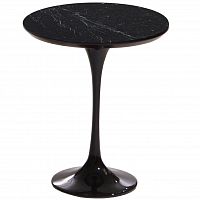 стол кофейный apriori t подстолье: чёрный глянец, столешница: чёрный керамогранит в Нижневартовске