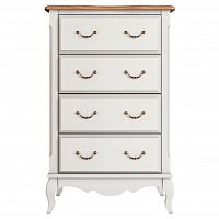 комод leontina четыре ящика бежевый в Нижневартовске