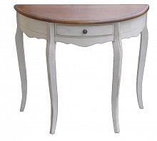 консоль mobilier de maison овальная массив березы, шпон ясеня в Нижневартовске