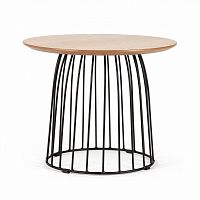 кофейный столик круглый bird бежевый в Нижневартовске