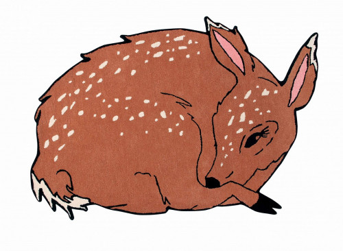 ковер шерстяной олененок the deer в Нижневартовске