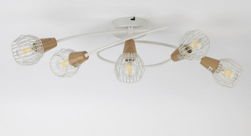 потолочная люстра rivoli naturale 7002-305 в Нижневартовске