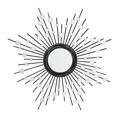 зеркало-солнце черное большое диаметр 126 см silver aster в Нижневартовске