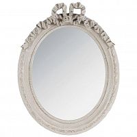 зеркало овальное с бантом бежевое oval в Нижневартовске