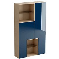 шкаф diamond 14 полок ясень, белый глянец бежевый, белый в Нижневартовске