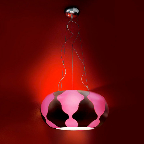 подвесной светильник flan fucsia/marrone от leucos в Нижневартовске