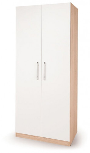 шкаф для одежды шарм-дизайн шарм 70х60 дуб сонома+белый в Нижневартовске
